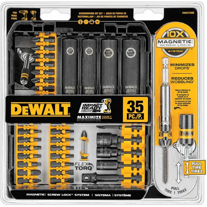 DeWalt DWA2T35IR Impact Ready Screwdriving Set, 35-Pieces