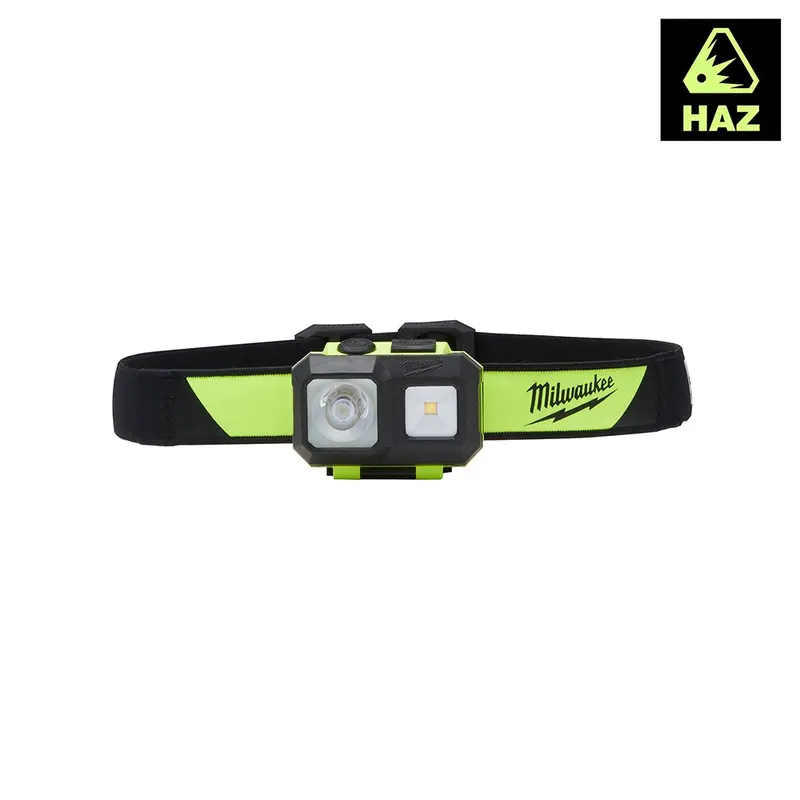 Milwaukee 2004HZL Milwaukee Intrinsically Safe C I, II, III / D 1 Spot / Flood Headlamp