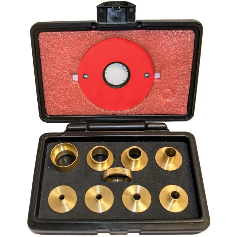 Sawstop RT-TGS Brass Precision Template Guide 9-Piece Set