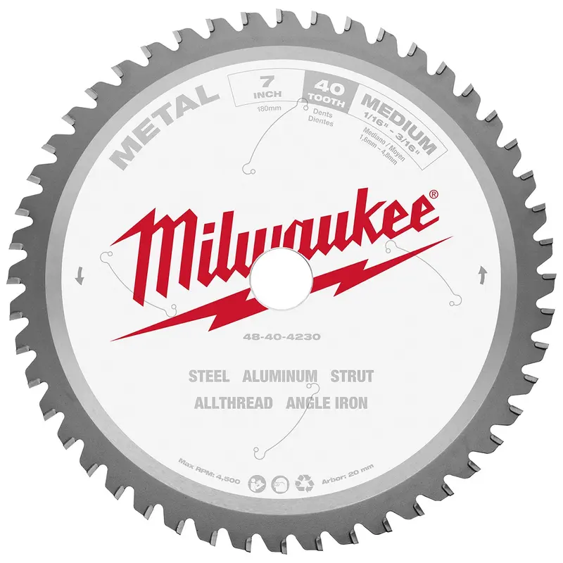 Milwaukee 48-40-4230 7 in. Metal Cutting Circular Saw Blade