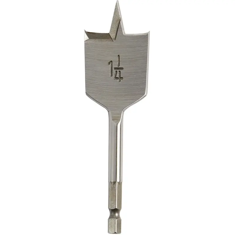 Milwaukee 48-27-0015 1-1/4-Inch X 4.5-Inch Flat Boring Bit