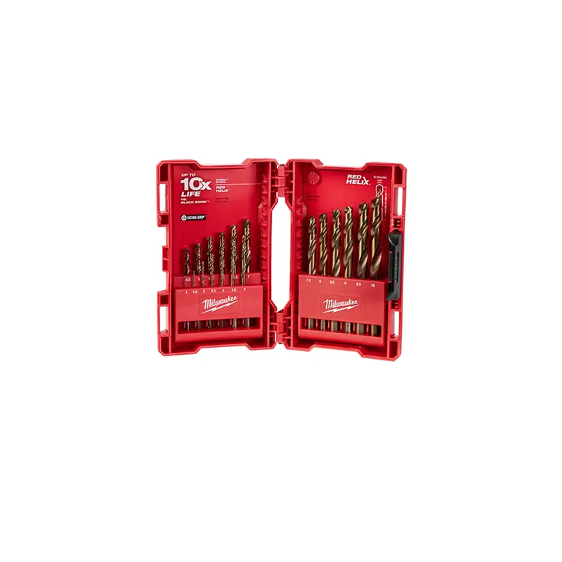Milwaukee 48-89-2530 Metric Cobalt Red Helix 19 Piece Kit