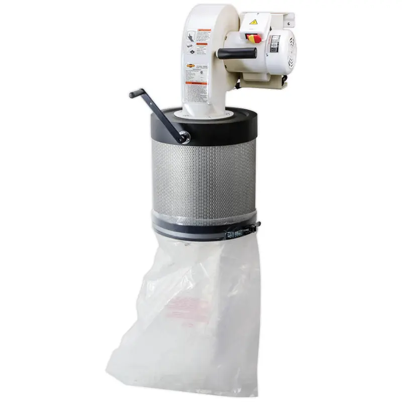 Shop Fox W1844 Wall-Mount Dust Collector with Canister Filter