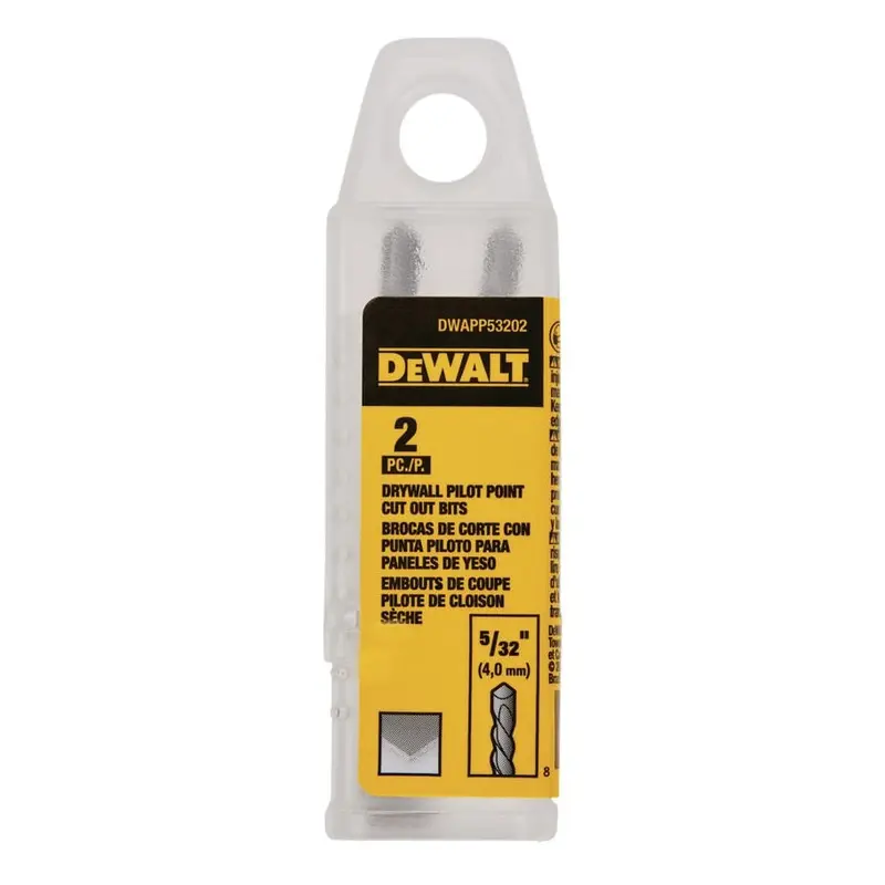 Dewalt DWAPP53202 5/32 Pilot Point - 2-Pack
