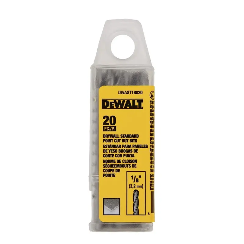 Dewalt DWAST18020 1/8 Standard Point - 20-Pack