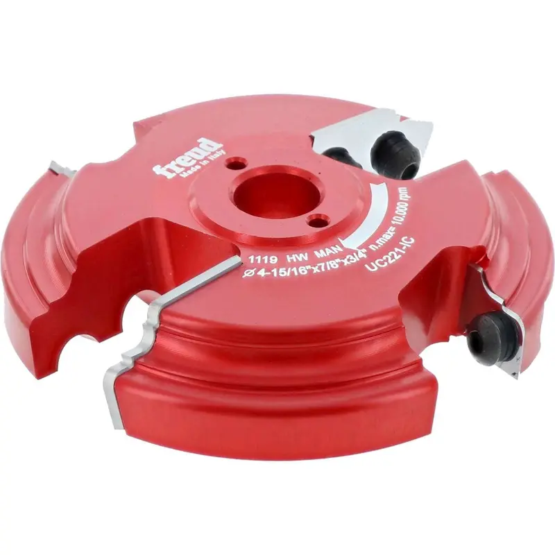 Freud UC221-IC 4-15/16-Inch 2+2 Advanced Cutter Design for 3/4-Inch Stock