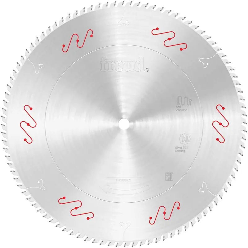 Freud LU5B3571 22 in. Thin to Medium Aluminum & Non Ferrous Blades with Mechanical Clamping