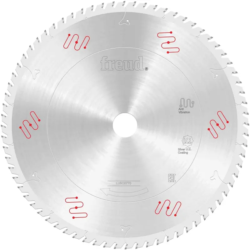 Freud LU5C0770 12 in. Medium to Thick Aluminum & Non-Ferrous Blades with or without Mechanical Clamping