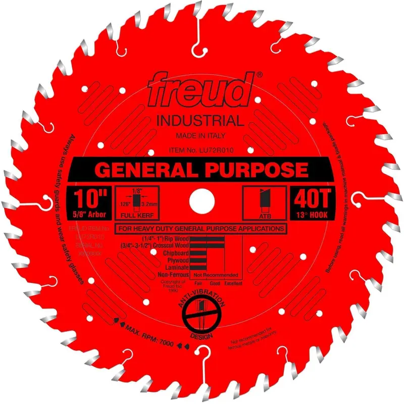 Freud LU72R010 10 in. General Purpose Blade