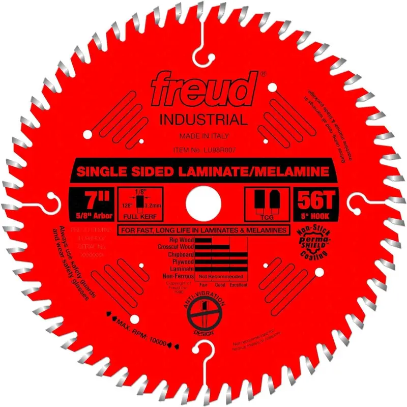 Freud LU98R007 7 in. Single Sided Laminate/Melamine Blade