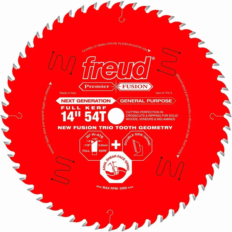Freud P414 14 in. Premier Fusion General Purpose Blade