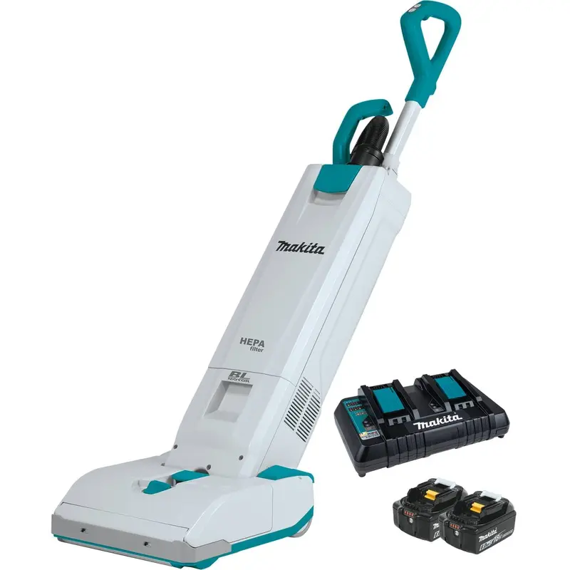 Makita XCV19PG 18V X2 (36V) LXT Brushless Cordless 1.3 Gallon HEPA Filter 12" Upright Vacuum 6.0Ah Kit