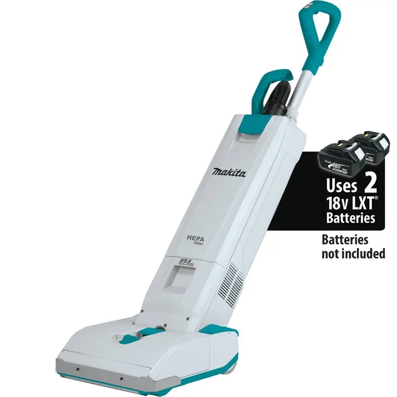Makita XCV19Z 18V X2 (36V) LXT Brushless Cordless 1.3 Gallon HEPA Filter 12 Upright Vacuum, Tool Only