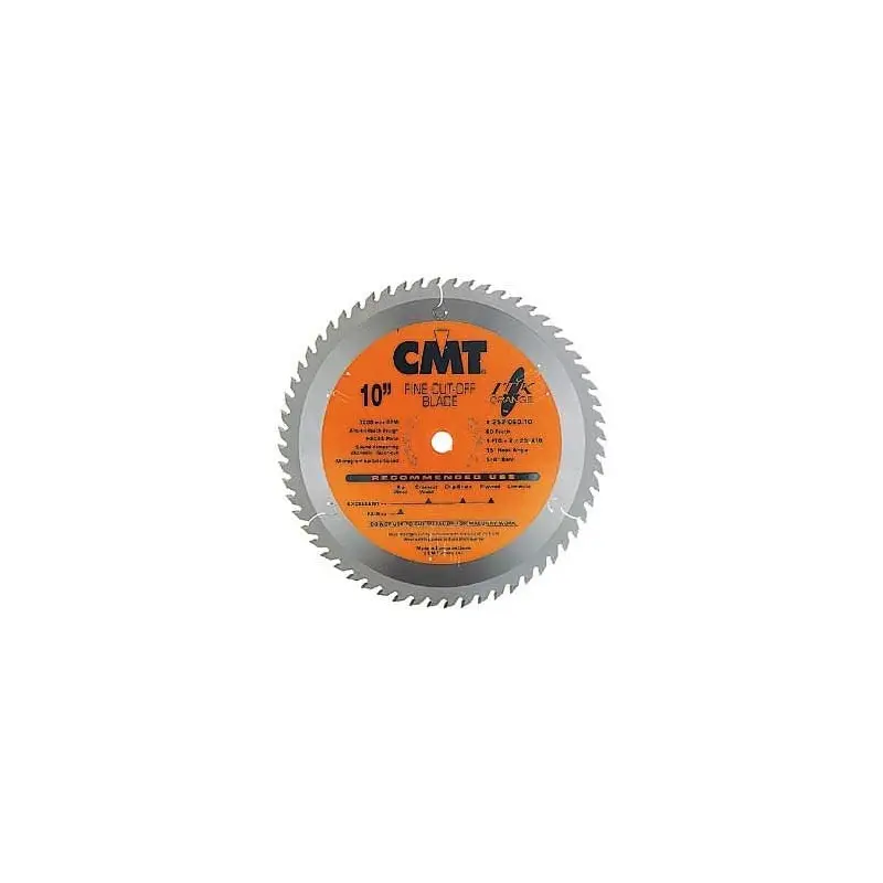 CMT 252.060.10 10 in. x 60-Tooth , ATB, .098 Kerf, ITK Fine Cut-Off Saw Blade