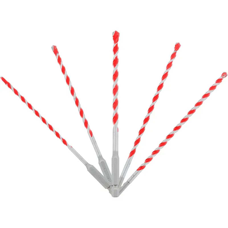 Diablo DMARG1220-S5 5-Piece SPEEDemon Red Granite Carbide Tipped Hammer Drill Bit Set , 5-Piece