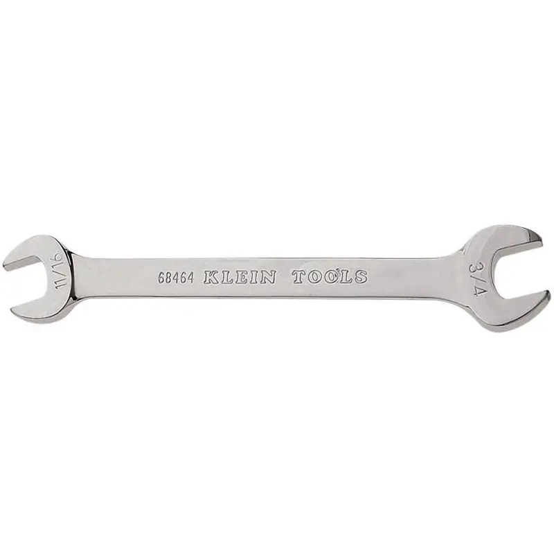Klein 68464 Open-End Wrench - 11/16"x 3/4" Ends