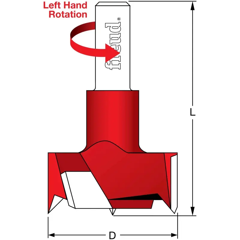 Freud CB20070L 26mm Cylinder Hinge Router Bit