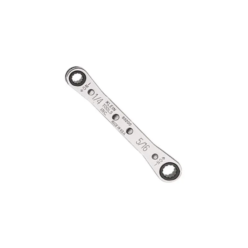 Klein 68200 Ratcheting Box Wrench - 1/4" X 5/16"