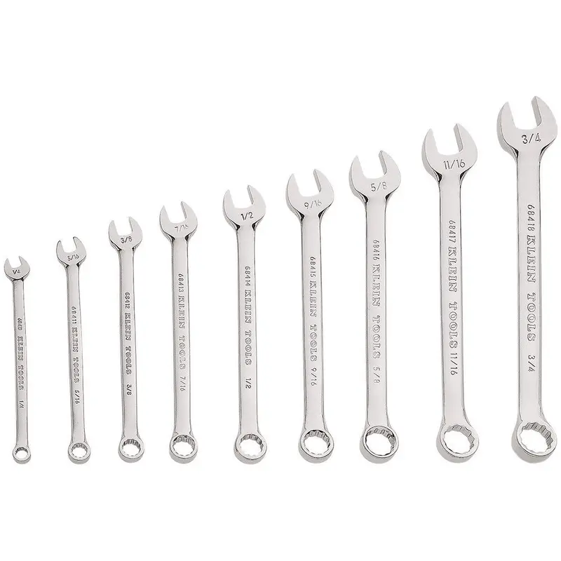 Klein 68402 9-Piece Combination Wrench Set