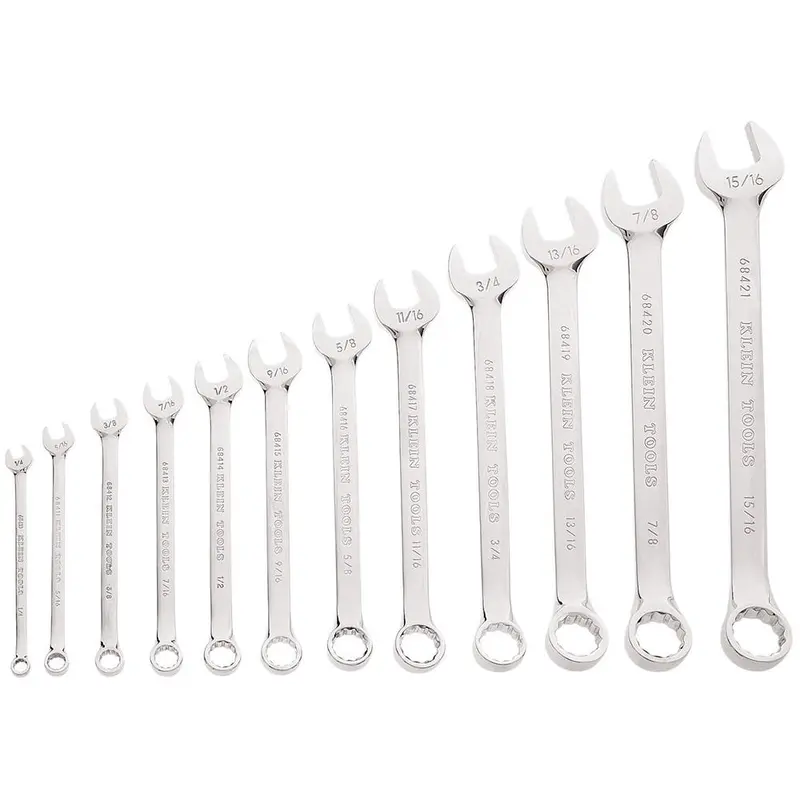 Klein 68404 12-Piece Combination Wrench Set