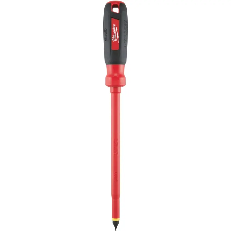 Milwaukee 48-22-2223 3/8" Slotted - 8" 1000V Insulated Screwdriver
