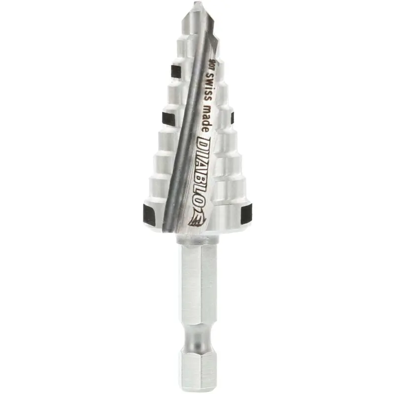 Diablo DSD0750S09 3/8 Inch - 3/4 Inch Impact Step Drill Bit with 9 Steps