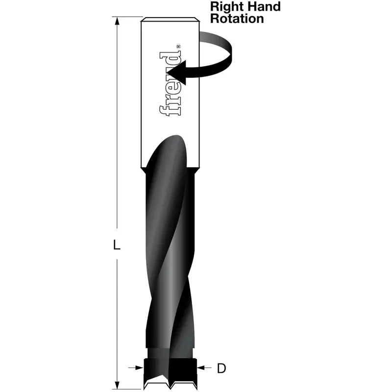 Freud BP14057R 14mm Brad Point Bit