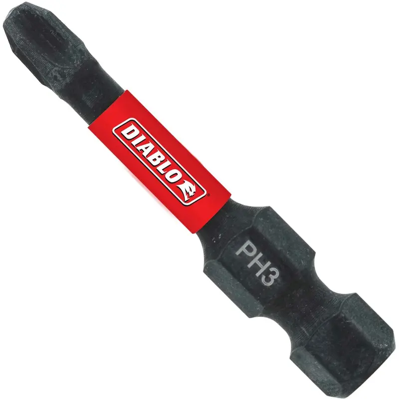 Diablo DPH32P5 2 Inch #3 Phillips Drive Bits , 5-Pack