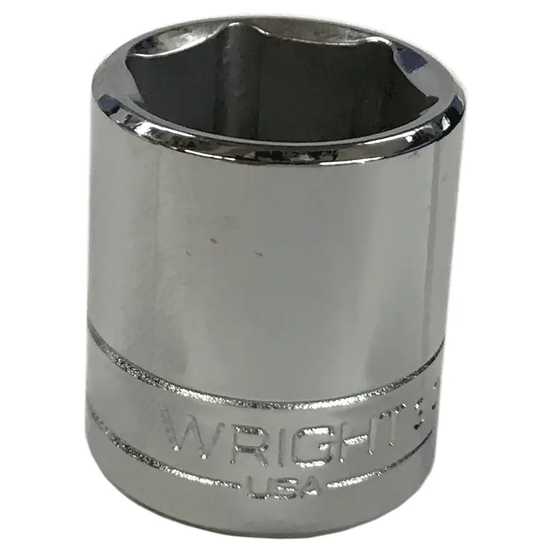 16mm 6 Point 3/8" Drive Wright Standard Metric Socket #30-16MM (30-16MMWR)