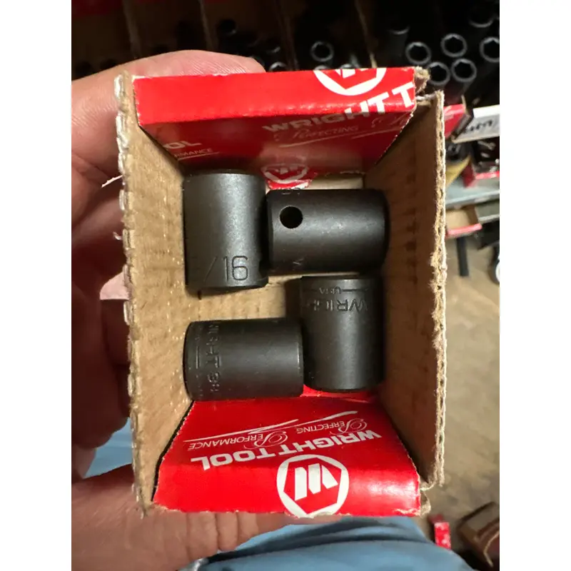 3/8" Dr. Wright 9/16" 6 Point Std. Impact Socket #3818 (3818WR)