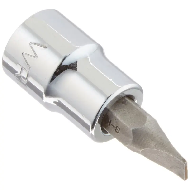 Wright Tool 3260 3/8" Drive Standard Screwdriver Bit and Socket, 1/4" (3260WR)