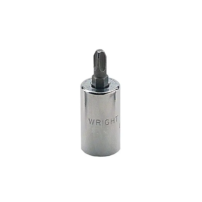 Wright Tool 3266 3/8" Drive Phillips Screwdriver Bit and Socket, #2 (3266WR)