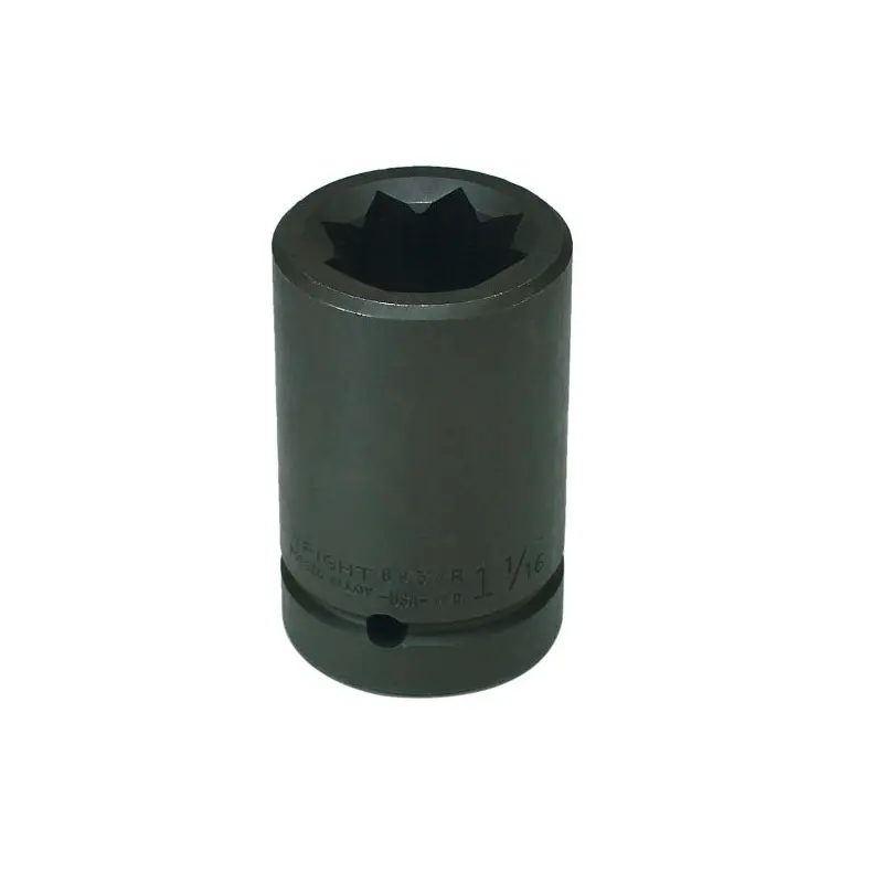 1-7/16" - 1" Dr. 8 Pt. Double Square Impact (Railroad) Sockets (8811AWR)