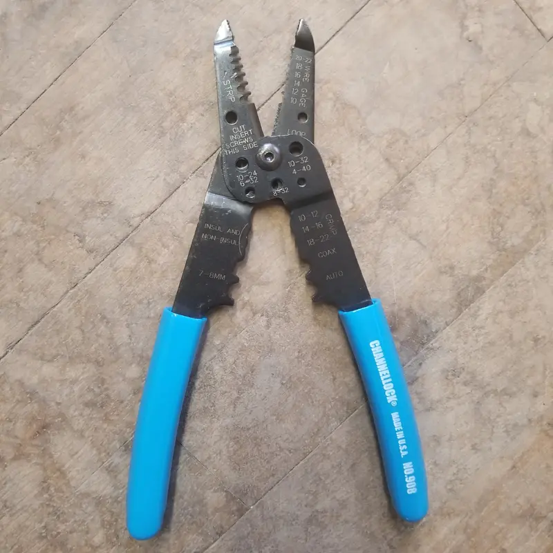 Channellock 8 1/2" Wire Stripper #908 (908-bulk)