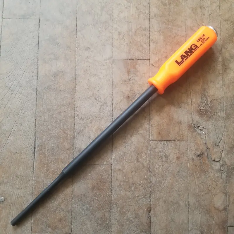 Lang 16" x 5/16" Pin Punch w/ Striking Cap (856-10)