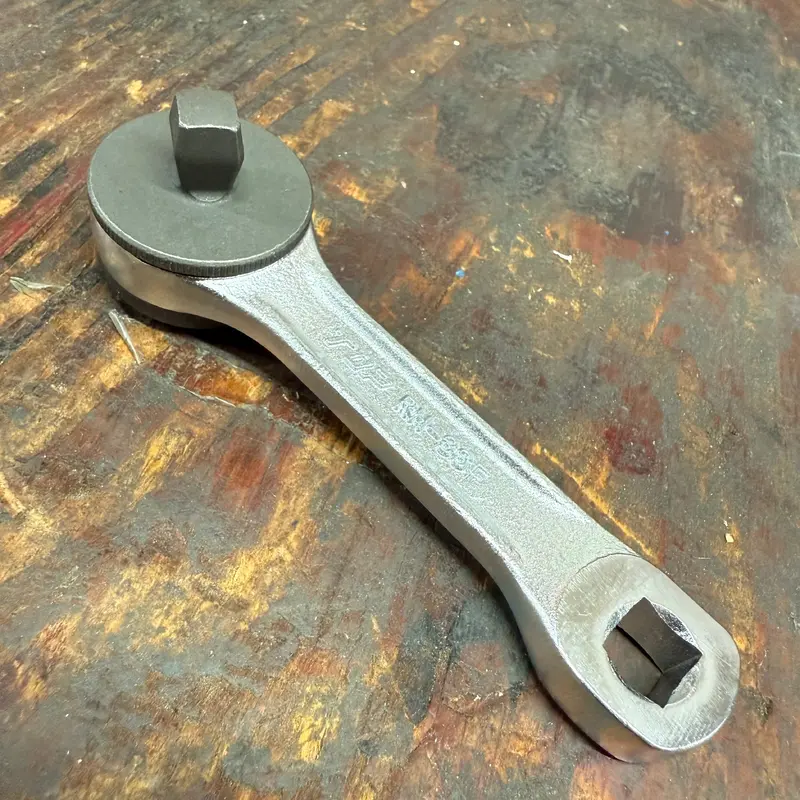 Top 3/8" Drive Handy Compact Wobble Ratchet w/ 3/8" Female End, 10 Oscillation (RH-3SF)