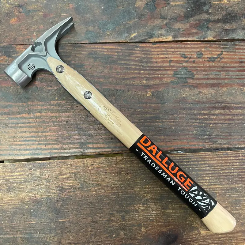 Vaughan 16oz Dalluge Titanium Hammer Smooth Faced (VN07182)