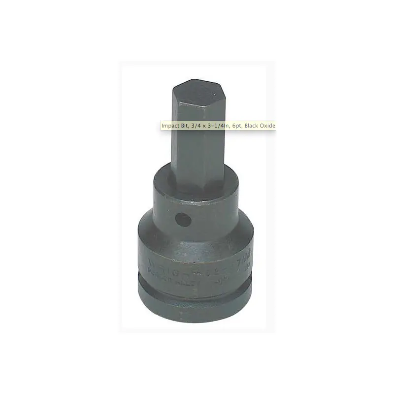3/8" - 3/8" Dr. Impact Hex Bit Socket  (32B12WR)