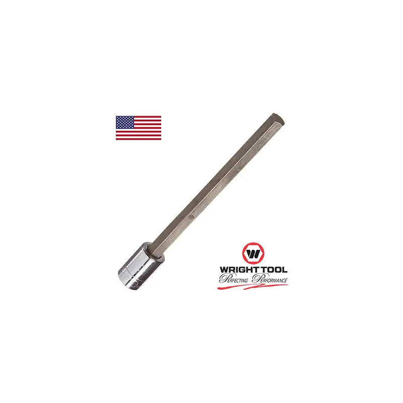 4mm 3/8" Dr Metric Hex Bit Socket - Long Length (32L-04MMWR)