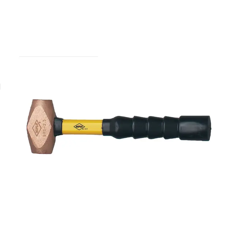 2.5 lb. Brass Hammer with Super Grip (9029WR)