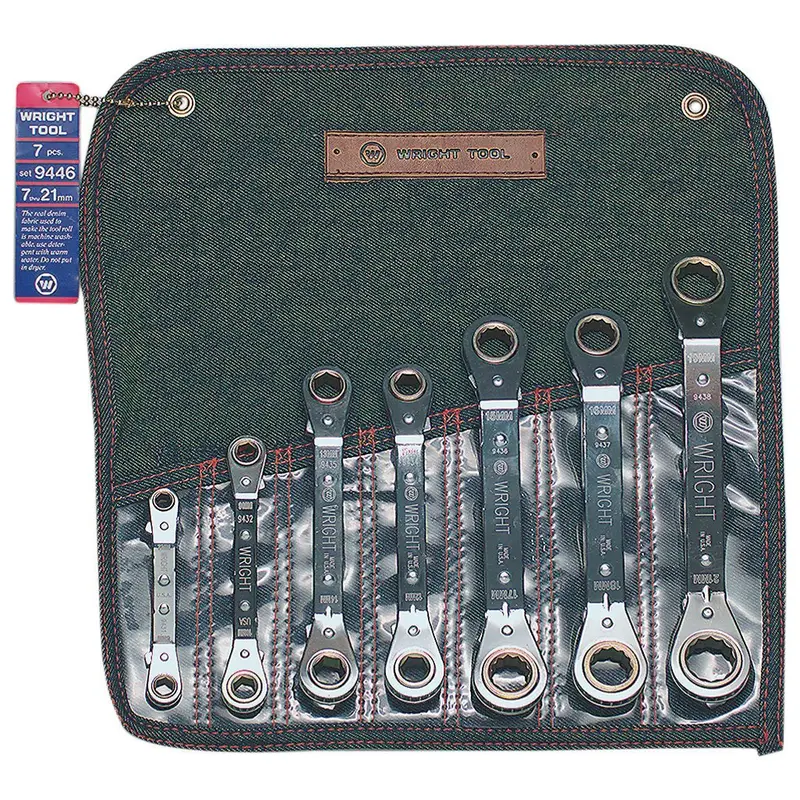 7 Pc. Ratcheting Box Wrench Set 7mm - 21mm (9446WR)