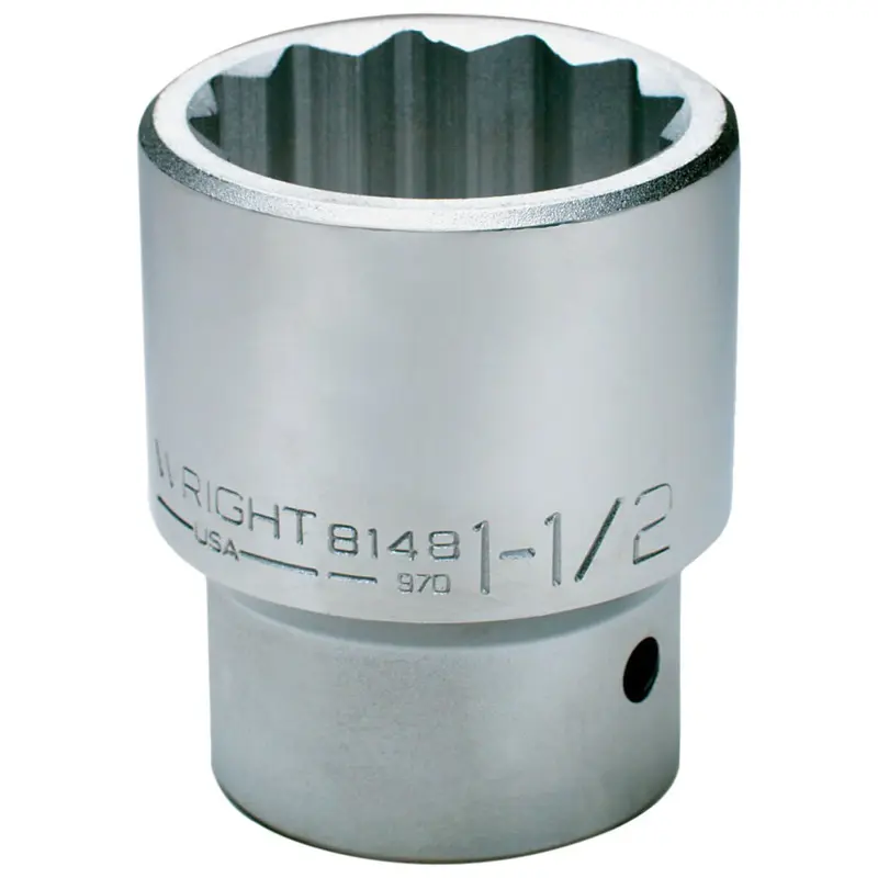 1-3/16" - 1" Dr. 12 Pt. Standard Socket (8138WR)