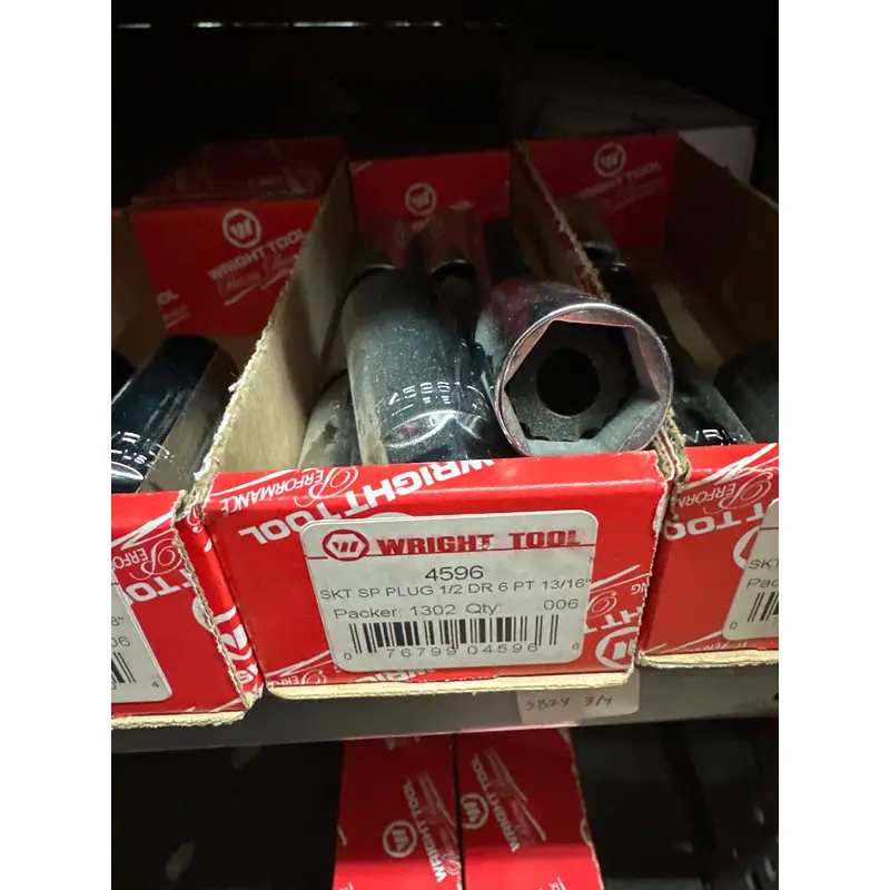 13/16" - 1/2" Dr. 6 Pt. Spark Plug Holding Socket (4596WR)