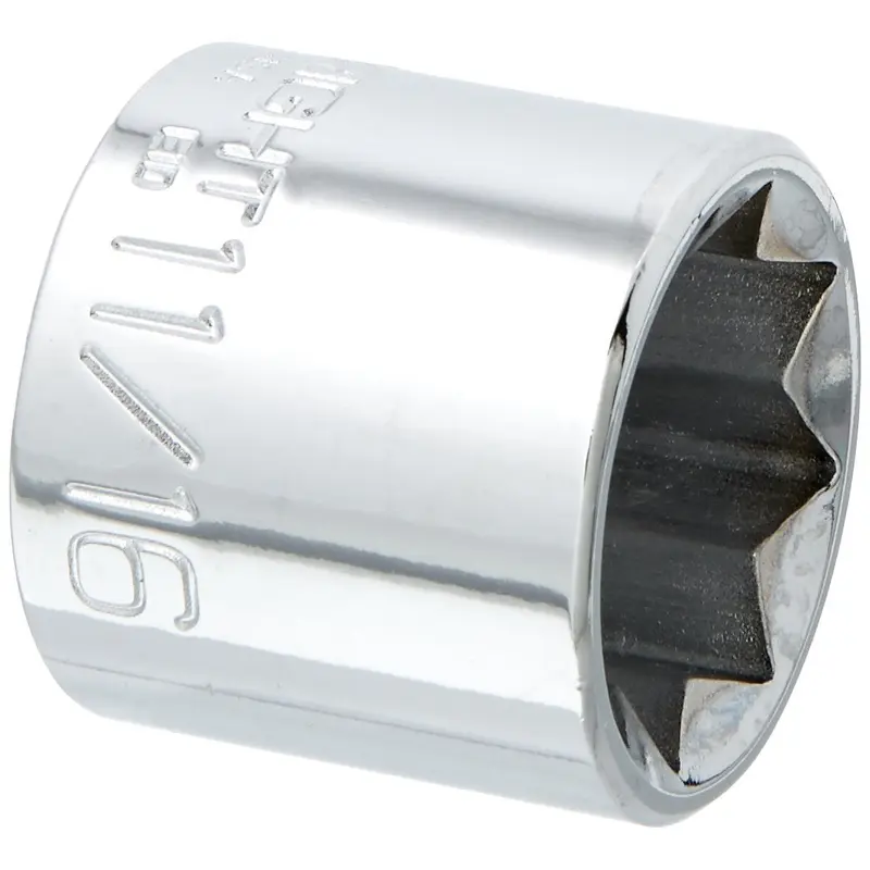 11/16" - 3/8" Dr. Special 8 Pt. Standard Sockets #3322 (3322WR)