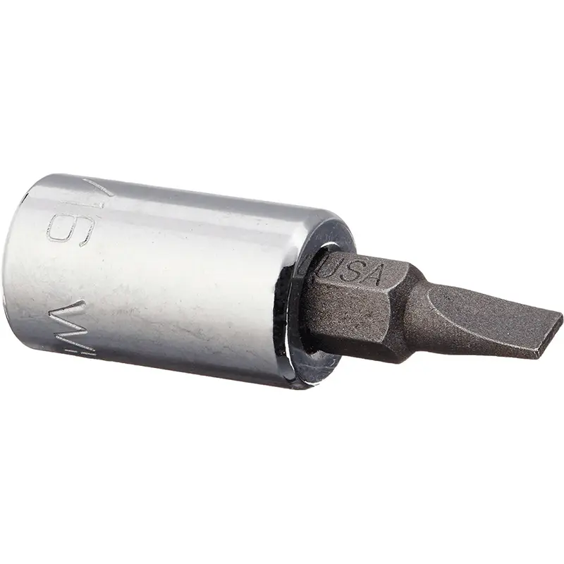 3/16" - 1/4" Dr. Standard Screwdriver Bit & Socket (2260WR)