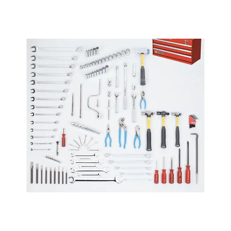 135 Piece General Maintenance Set with WT523 Tool Chest (135WR)