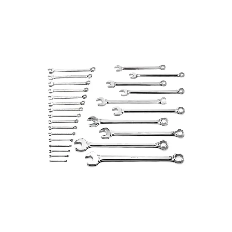 26 Piece 12 Point Combination Wrench Set 1/4"-2" (726WR)