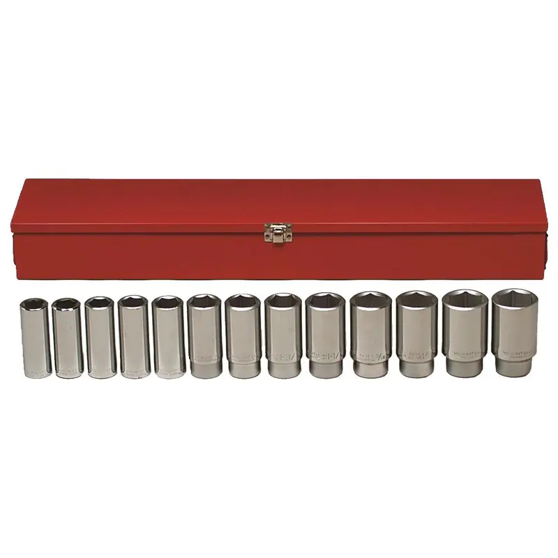 3/4" Drive 13 Piece 6 Point Deep Socket Set #625 (625WR)