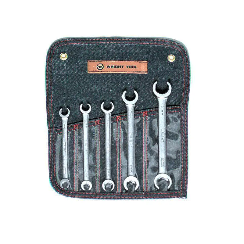 5 Piece Metric Flare Nut Wrench Set 9mm-14mm (744WR)
