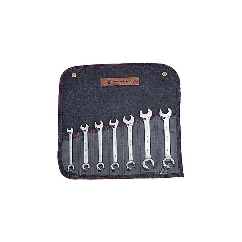 7 Piece Combination Open End Flare Nut Wrench Set 3/8" - 3/4" (742WR)